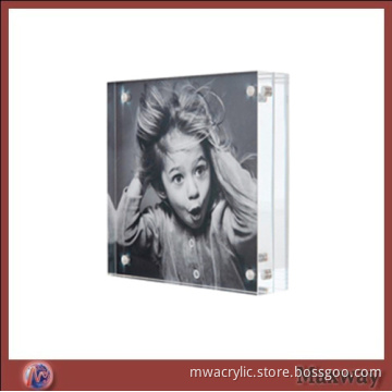 Transparent Square Acrylic Photo Frame